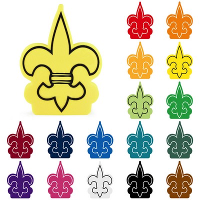 Fleur De Lys Foam Mitt